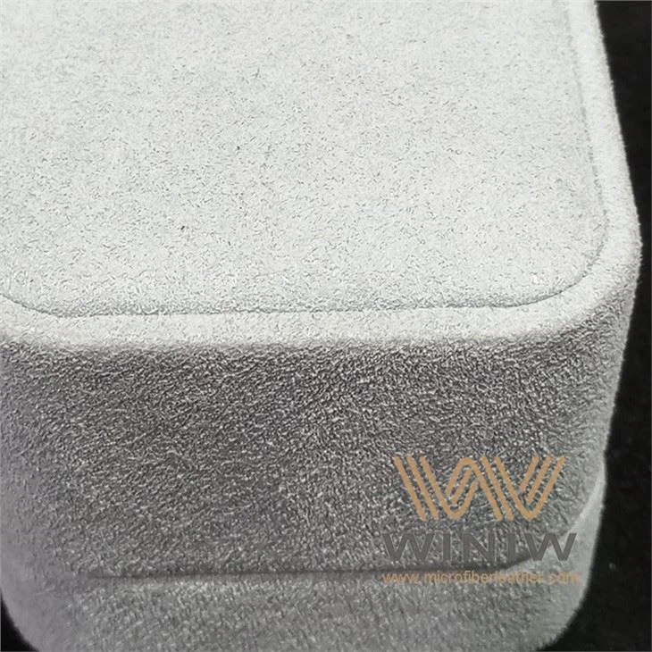 Jewelry packaging microfiber suede leather jewelry boxes material