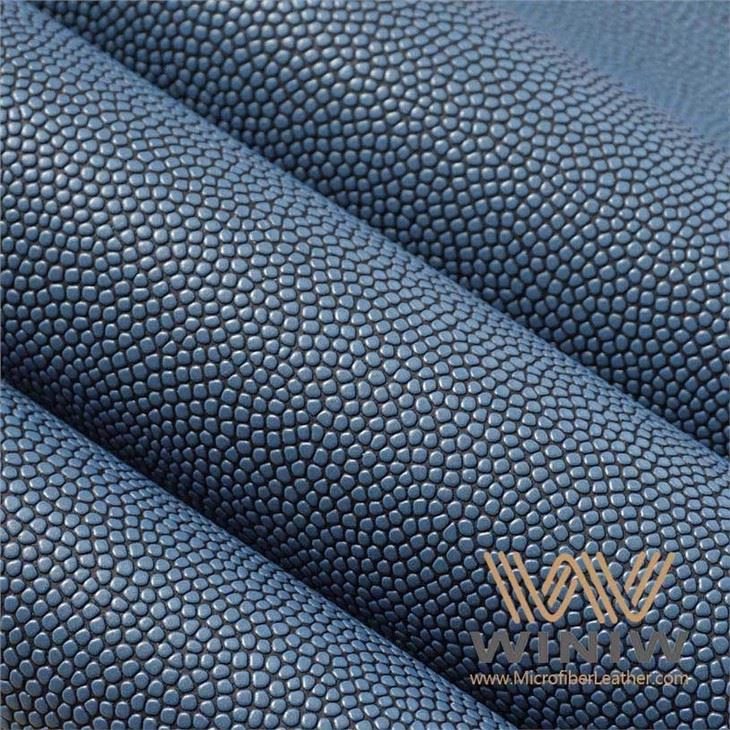 China Custom Faux Leather PU Fabric For Basketball