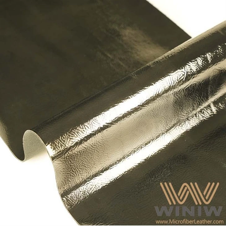 Metallic Patent Synthetic Leather For Shoe Making