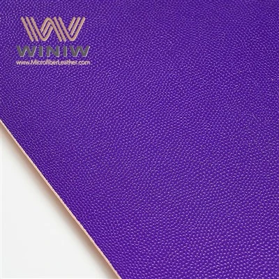 1.2mm Kaymaz Mikrofiber Sentetik Spor Topu Deri Malzemesi