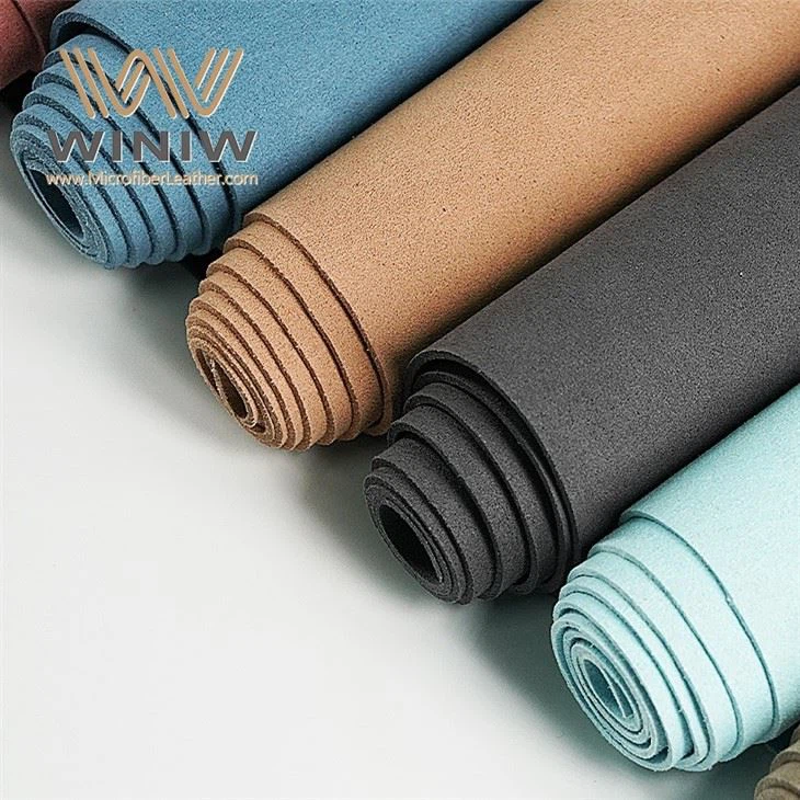 Ultra Süet PU Malzeme Mikrofiber Süet Nubuk Koltuk Kumaşı